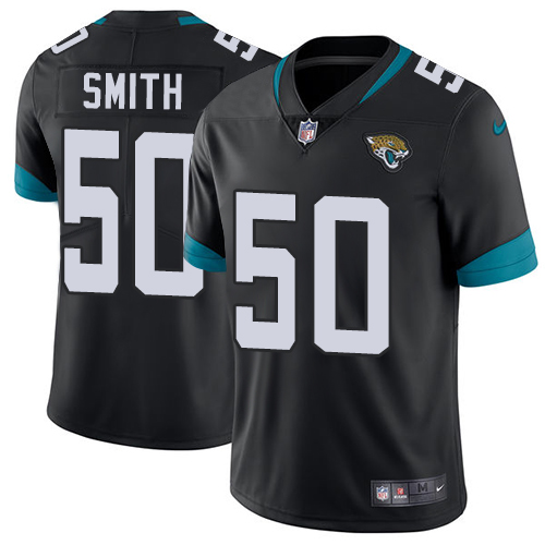 Jacksonville Jaguars #50 Telvin Smith Black Team Color Youth Stitched NFL Vapor Untouchable Limited Jersey->youth nfl jersey->Youth Jersey